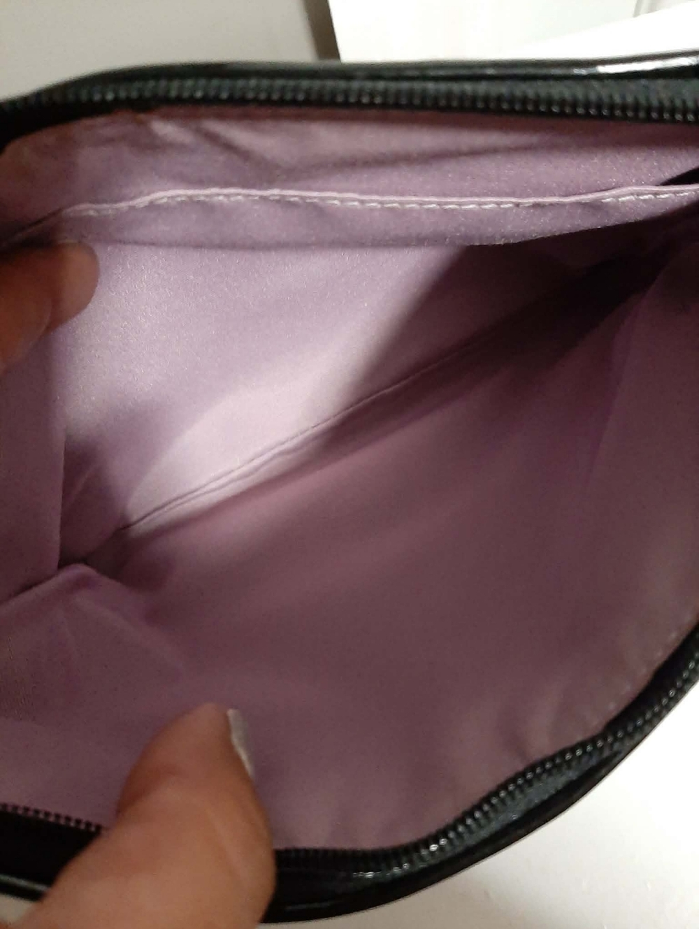 COACH Optic Metallic Mini Signature Logo Cosmetics Case - Picture 5 of 7